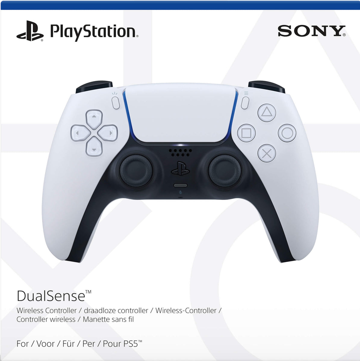 PlayStation 5 DualSense White Wireless Controller PS5