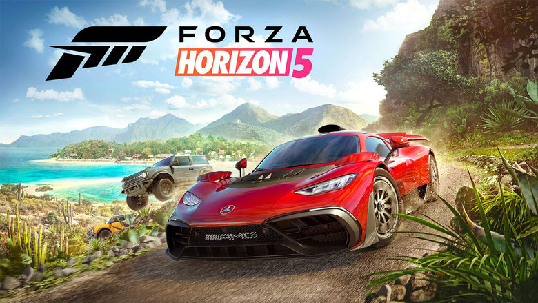 Forza Horizon 5, built by Playground games, is a racing game set in Mexico. It comes out on November 5th 2021 on Xbox, PlayStation and PC to Electric Games internet shop.