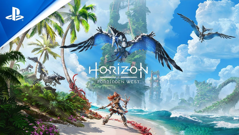 PS5 Exclusive Game Horizon Forbidden West, Guerilla Games Futuristic Action RPG Built in the Decima Engine.