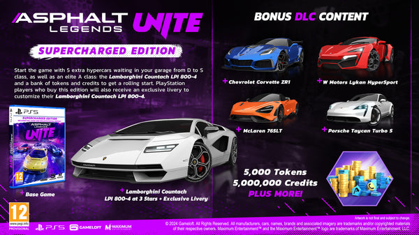 Asphalt Legends UNITE: Supercharged Edition (PS5)