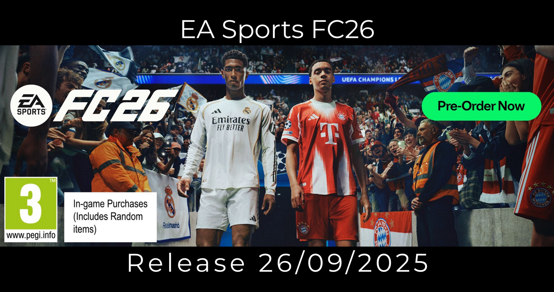 Ea sports fc26preorder banner