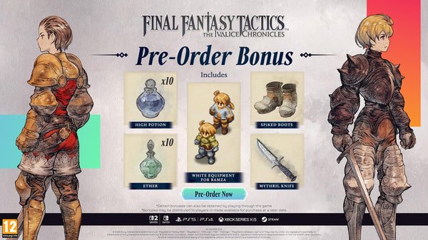 Final Fantasy Tactics:The IvaliceChronicles Switch