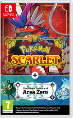 Pokémon Scarlet +The Hidden Treasure of area zero (Switch)