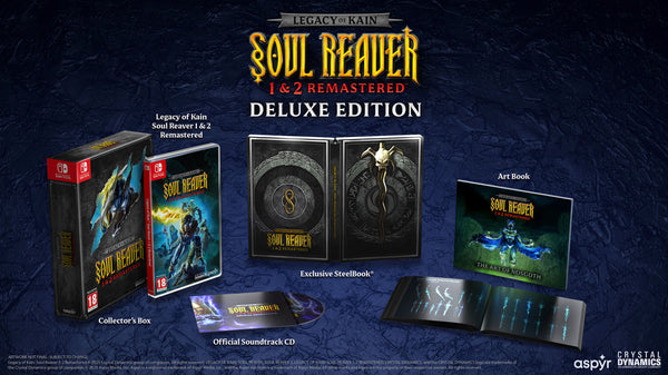 Legacy of Kain™ Soul Reaver 1&2 Remastered DELUXE Switch