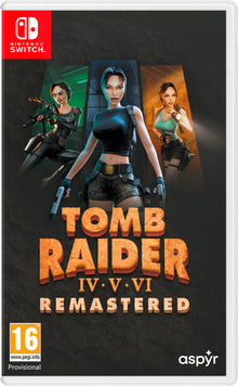 Tomb Raider IV-VI Remastered Starring Lara Croft Switch
