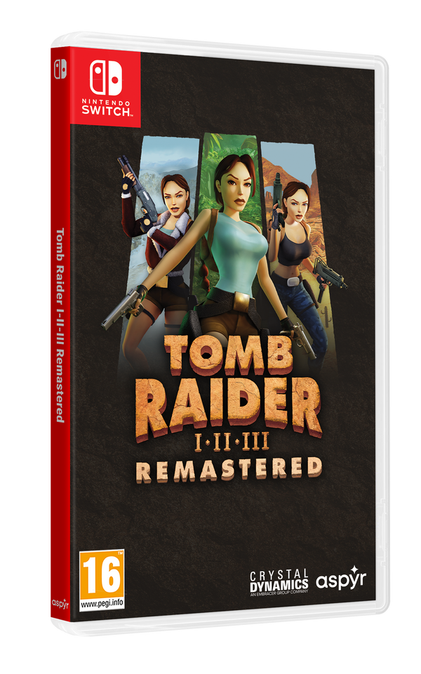 Tomb Raider I-III Remastered Starring Lara Croft: Standard Edition (Switch)