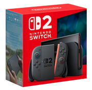 Switch 2 Console(Solus)+Mario Kart World Game+STEALTH Premium Travel Kit+STEALTH Twin Racing Wheels