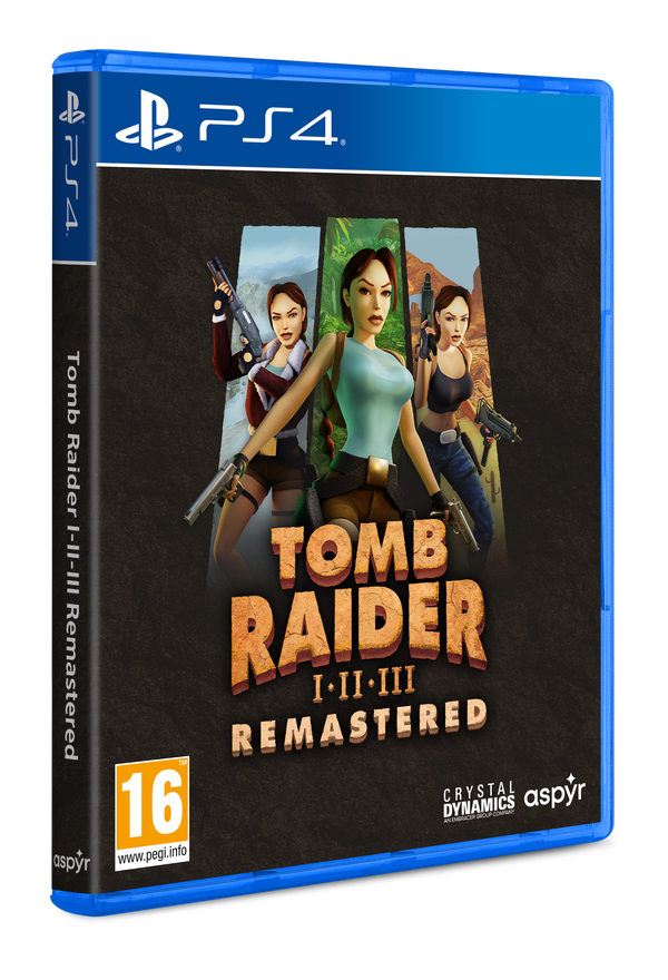 Tomb Raider I-III Remastered Starring Lara Croft: Standard Edition (PS4)