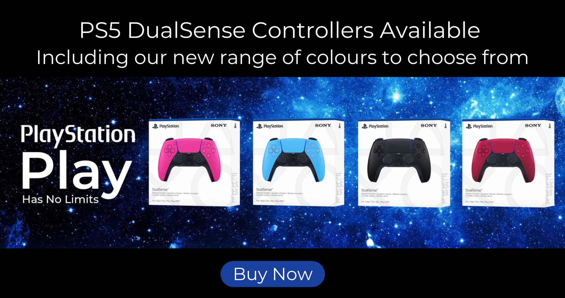 Ps5 duel sense controllers available