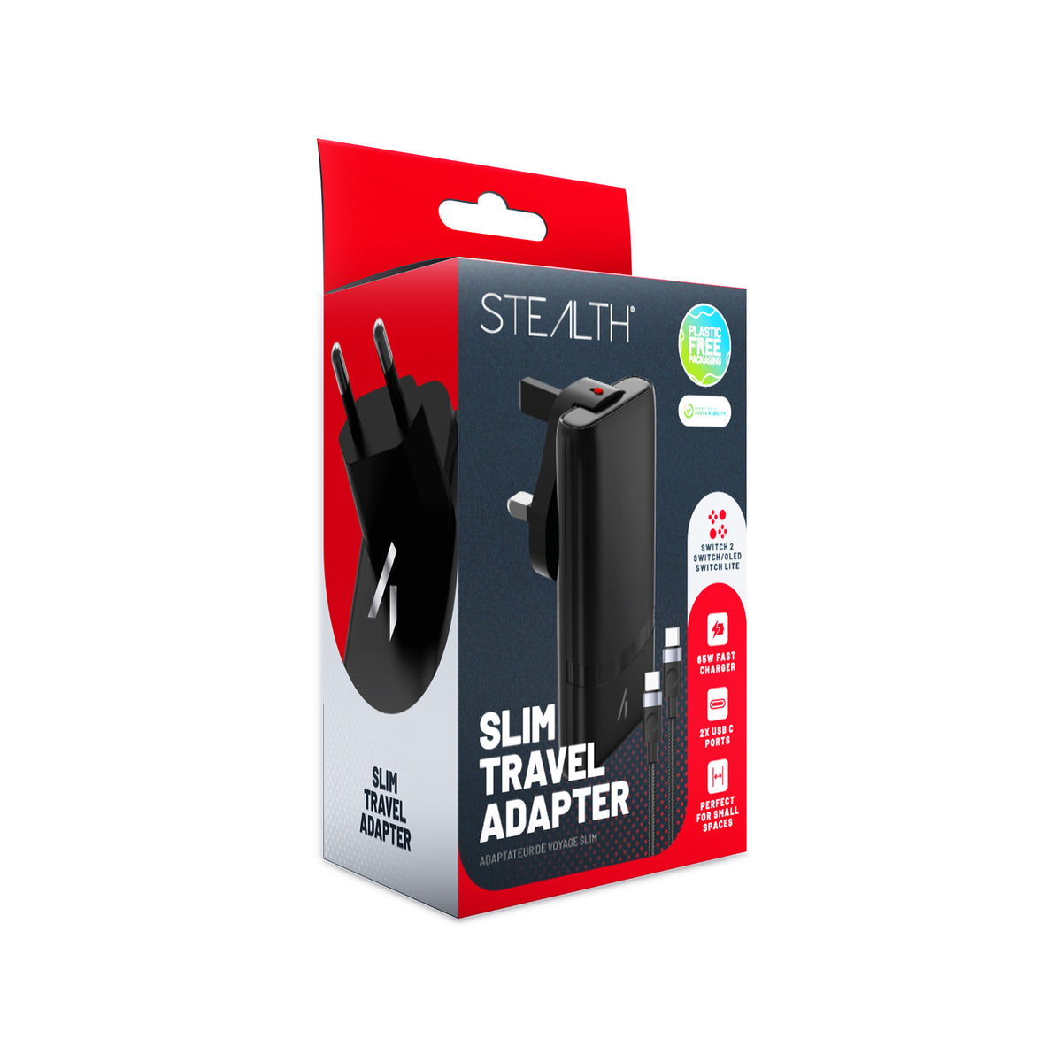Buy SW 2 STEALTH Slim Travel Adapter (SW-PSU) Electric Games