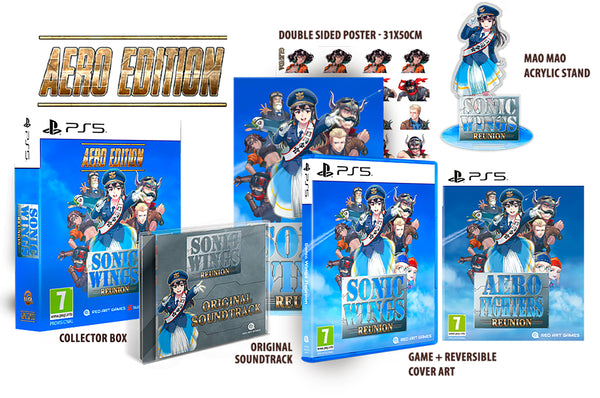Sonic Wings Reunion Aero Edition PS5