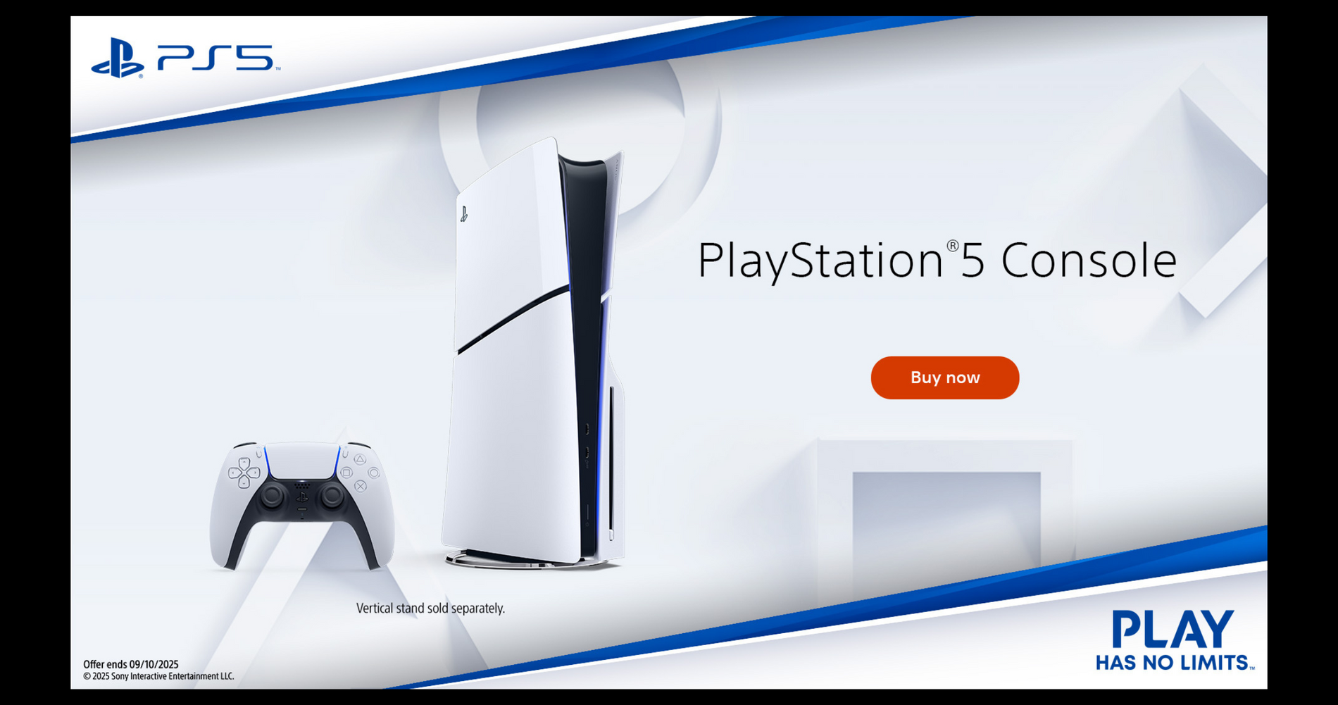 Sony disc 26092025 09102025