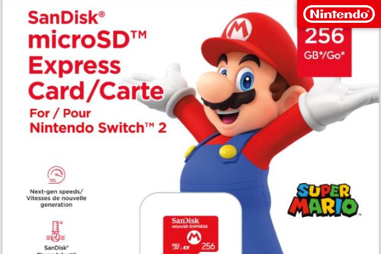 その他 SanDisk - SanDisk microSD Express 256GB Switch2 SanDisk 256GB microSD Express Card works with Nintendo