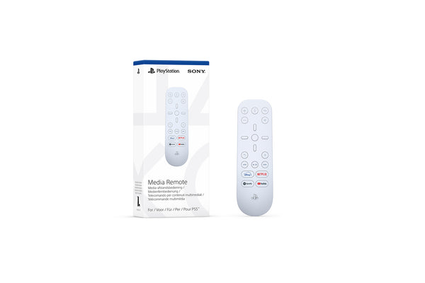 PlayStation Media Remote for PS5 - White