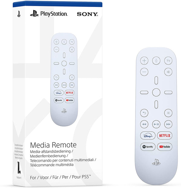 Playstation 5 Media remote, buy online from Electric Games, UK retailer of games. Shop sony playstation remote. Available from www.electricgames.co.uk