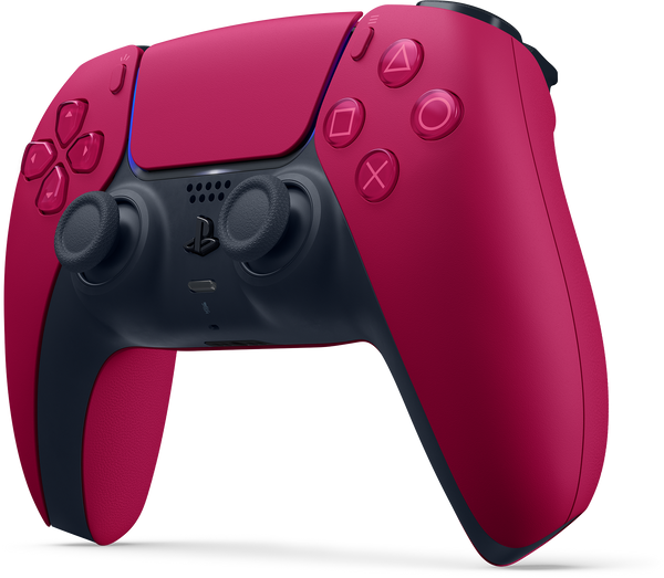 PlayStation 5 DualSense Cosmic Red PS5 Wireless-Controller Sony. Buy now from Electric Games: https://electricgames.co.uk/collections/sony-days-of-play-2022/products/dualsense%E2%84%A2-cosmic-red-wireless-controller?_pos=3&_sid=f00ee5b0d&_ss=r