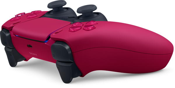 PlayStation 5 DualSense Cosmic Red PS5 Wireless-Controller Sony. Shop now from Electric Games: https://electricgames.co.uk/collections/sony-days-of-play-2022/products/dualsense%E2%84%A2-cosmic-red-wireless-controller?_pos=3&_sid=f00ee5b0d&_ss=r